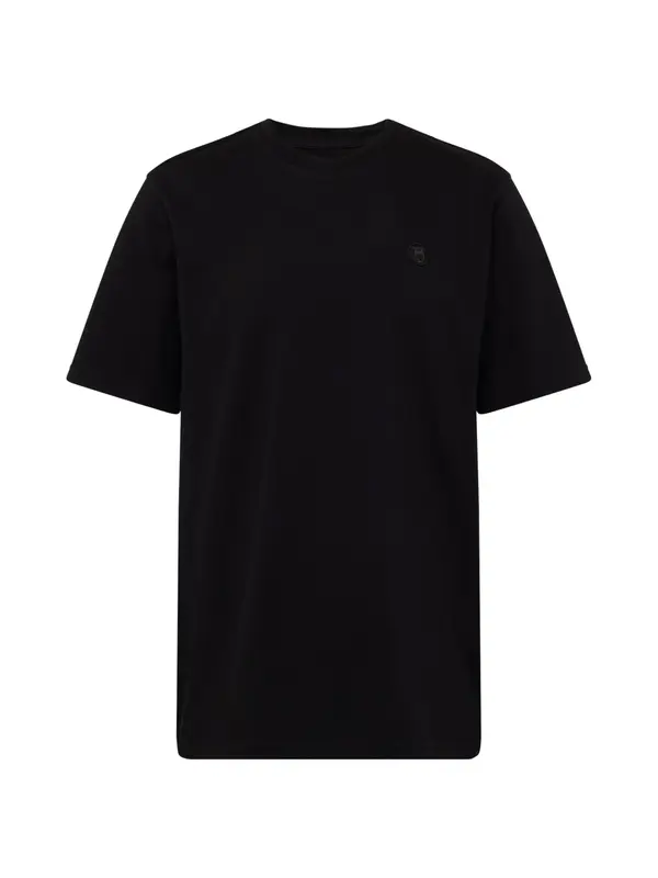 KnowledgeCotton Apparel KnowledgeCotton Apparel Majica 'ALDER'  črna