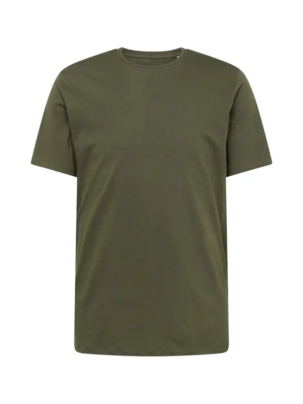 KnowledgeCotton Apparel KnowledgeCotton Apparel Majica  temno zelena