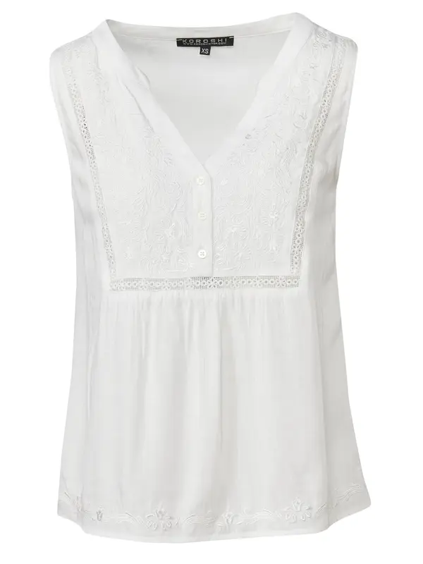KOROSHI KOROSHI Bluza  bela