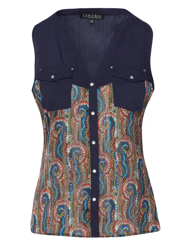 KOROSHI KOROSHI Bluza  marine