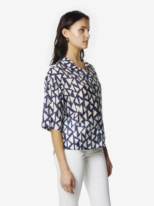 KOROSHI KOROSHI Bluza  mornarska / off-bela