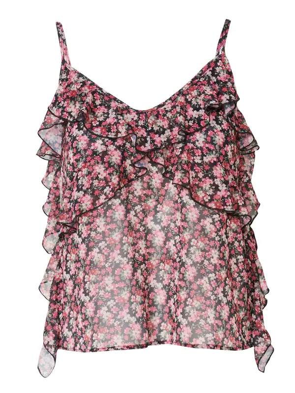 KOROSHI KOROSHI Bluza  pitaja / malina / črna / bela