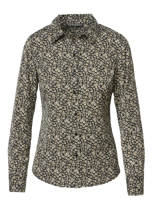 KOROSHI KOROSHI Bluza  rumena / črna / bela