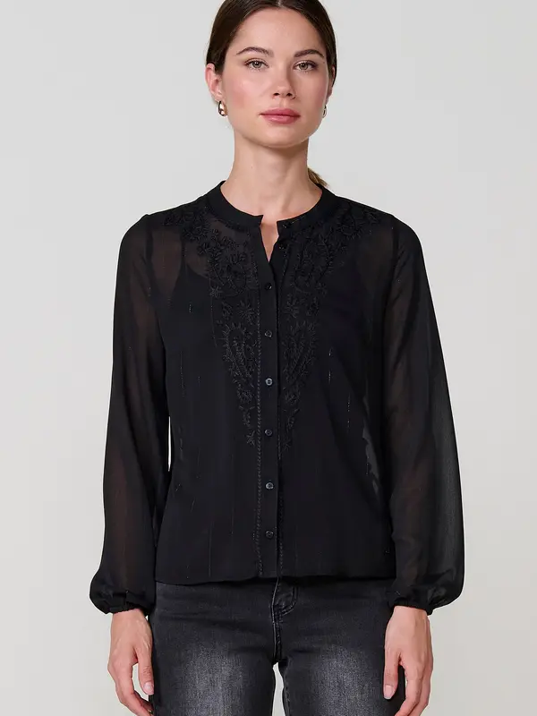 KOROSHI KOROSHI Bluza  siva / črna