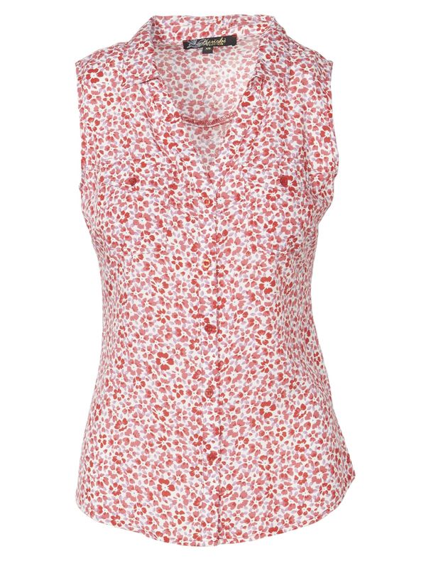 KOROSHI KOROSHI Bluza  sivka / krvavo rdeča / melona / jajčna lupina