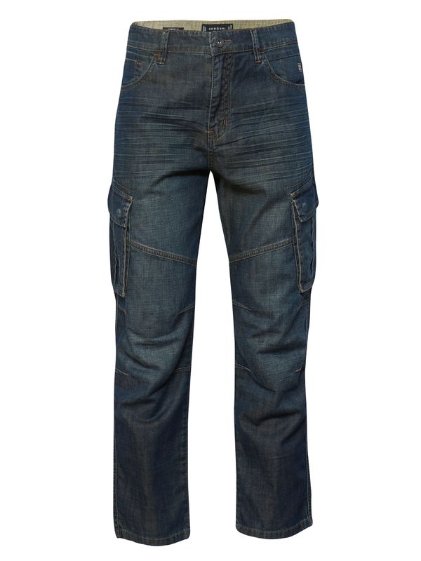 KOROSHI KOROSHI Kargo kavbojke  temno modra