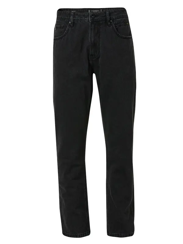 KOROSHI KOROSHI Kavbojke  črn denim