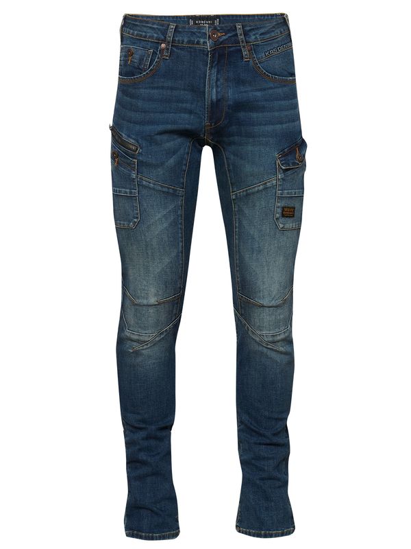 KOROSHI KOROSHI Kavbojke  moder denim