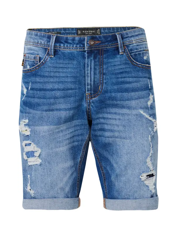 KOROSHI KOROSHI Kavbojke  moder denim