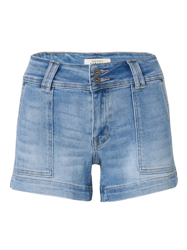 KOROSHI KOROSHI Kavbojke  moder denim