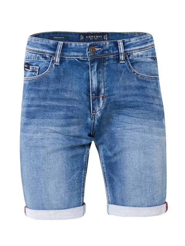 KOROSHI KOROSHI Kavbojke  moder denim