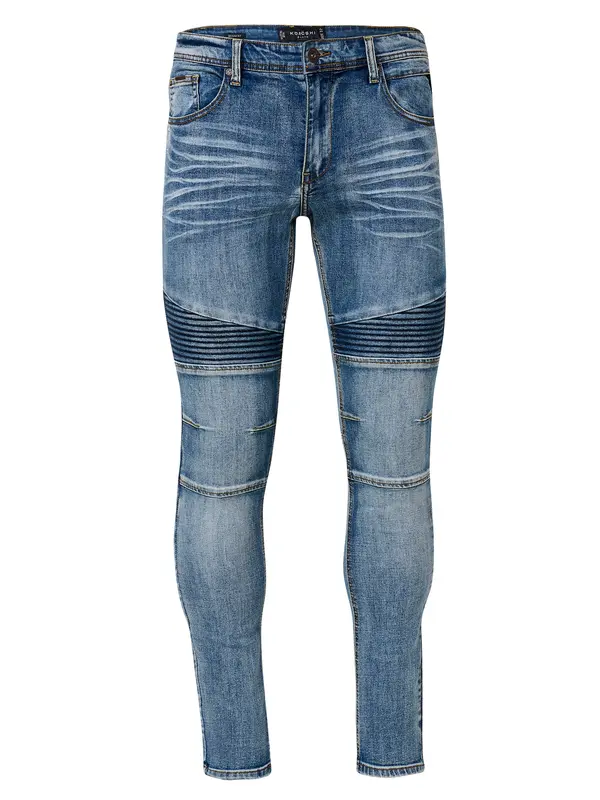 KOROSHI KOROSHI Kavbojke  moder denim