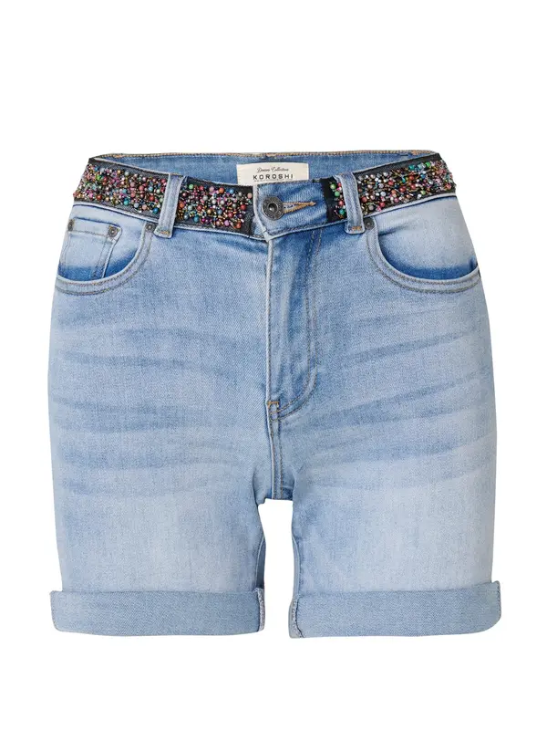 KOROSHI KOROSHI Kavbojke  moder denim