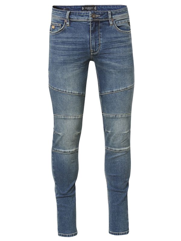 KOROSHI KOROSHI Kavbojke  modra / moder denim