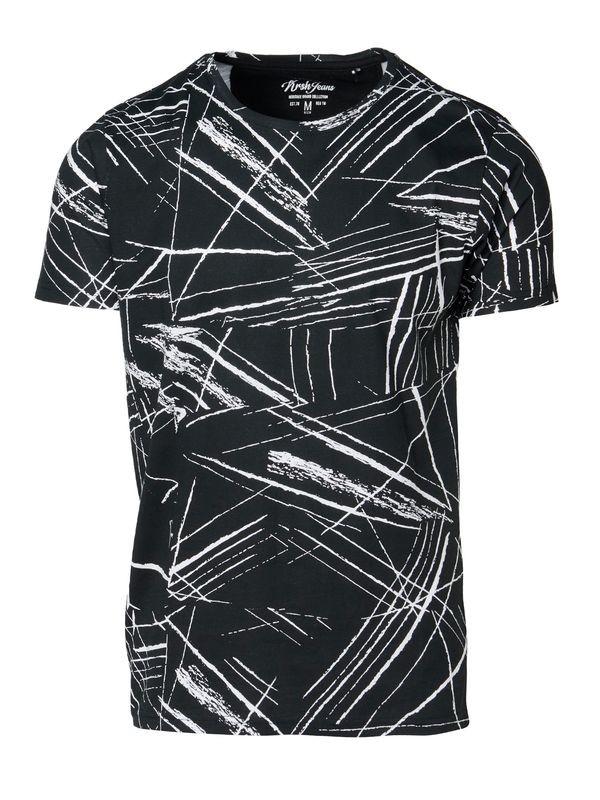 KOROSHI KOROSHI Majica  črna / naravno bela