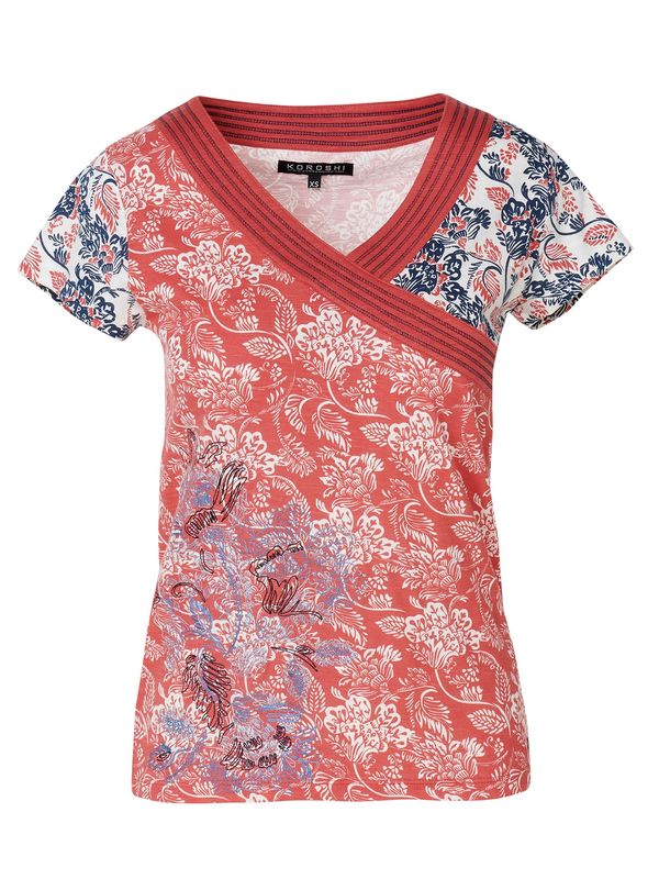 KOROSHI KOROSHI Majica  kit / mornarska / brusnica / črna