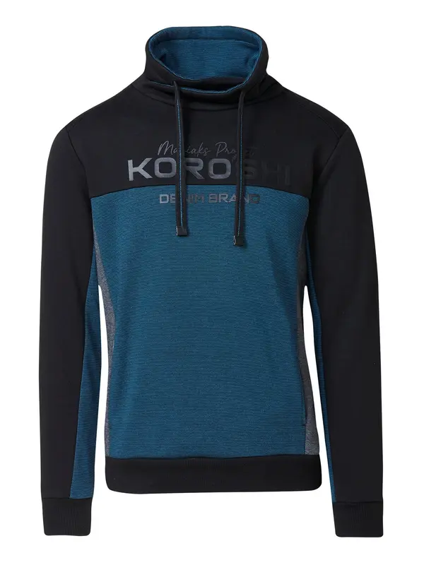 KOROSHI KOROSHI Majica  modra / črna