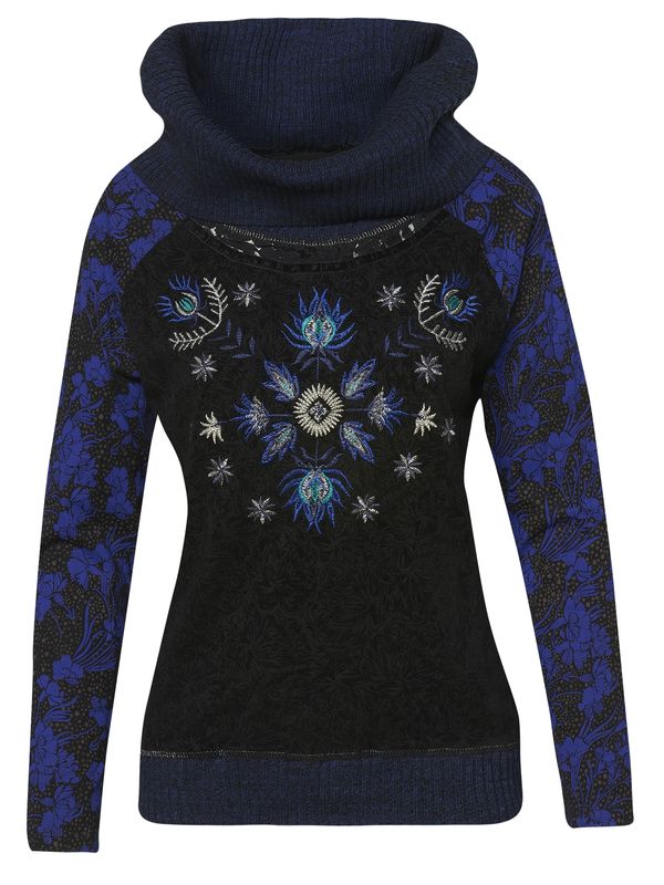 KOROSHI KOROSHI Majica  modra / temno modra / mešane barve