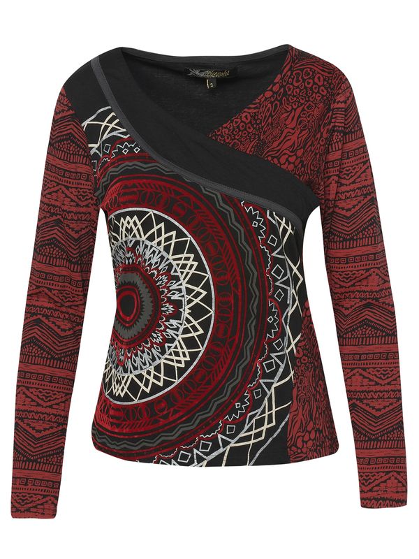 KOROSHI KOROSHI Majica  rdeča / črna