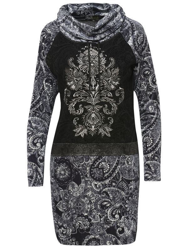 KOROSHI KOROSHI Obleka  črna / bela