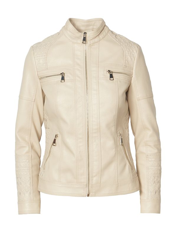 KOROSHI KOROSHI Prehodna jakna  biserno bela