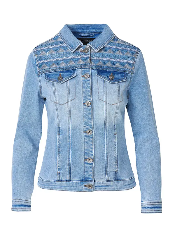 KOROSHI KOROSHI Prehodna jakna  moder denim