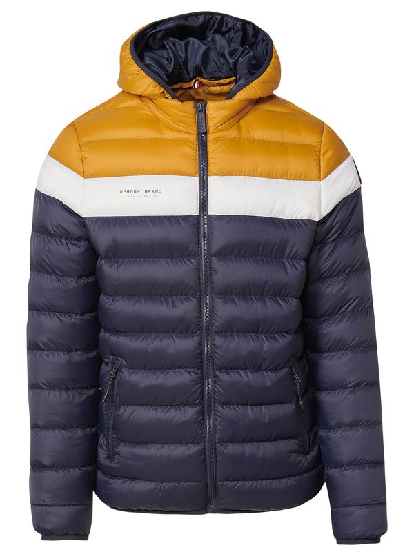 KOROSHI KOROSHI Prehodna jakna  mornarska / med / bela