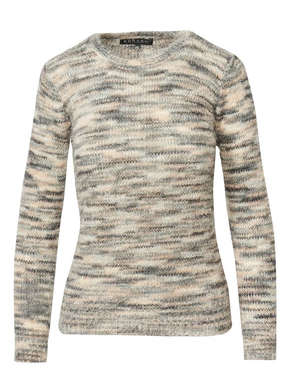 KOROSHI KOROSHI Pulover  kit / rjava