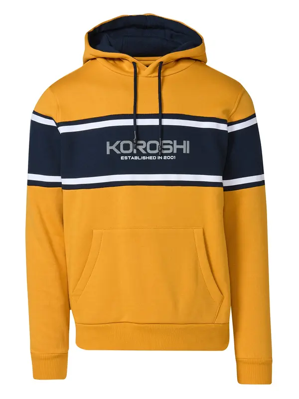 KOROSHI KOROSHI Pulover  mornarska / rumena / bela