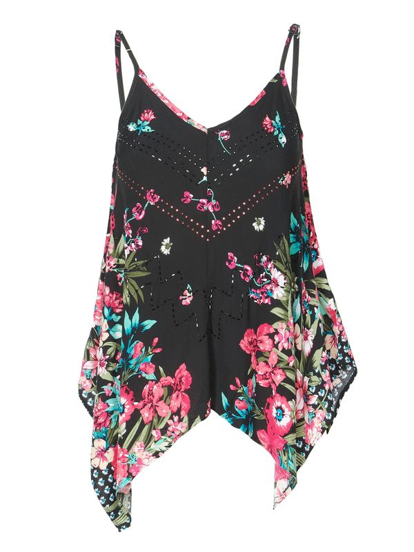 KOROSHI KOROSHI Top  mešane barve / črna