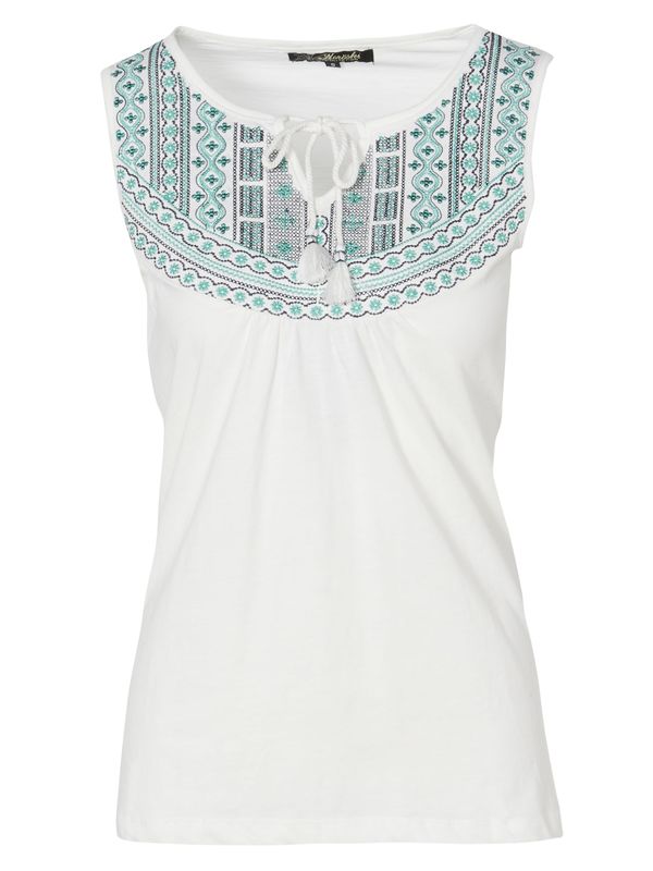 KOROSHI KOROSHI Top  meta / črna / bela