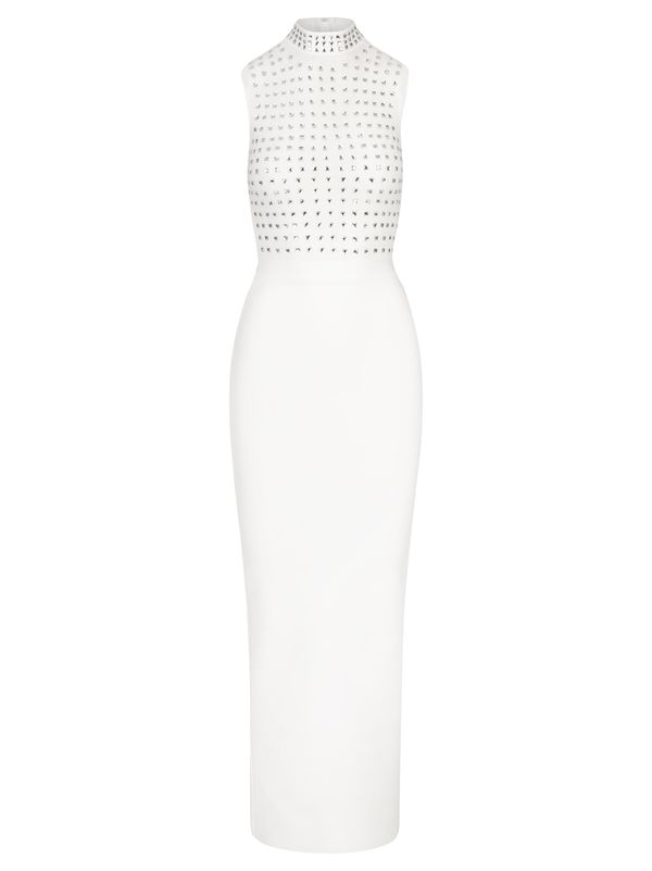 Kraimod Kraimod Večerna obleka  transparentna / bela