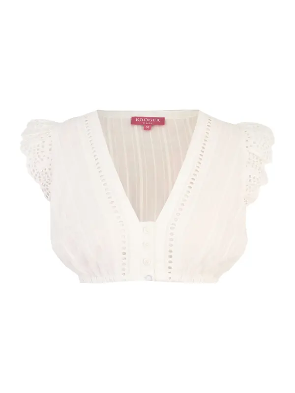 Krüger Madl Krüger Madl Bluza  kremna