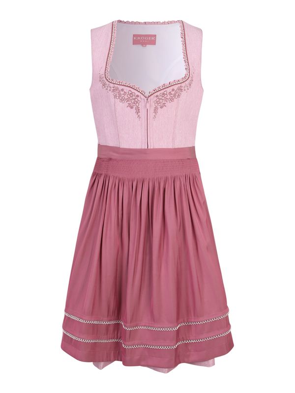 Krüger Madl Krüger Madl Dirndl  magenta / svetlo roza