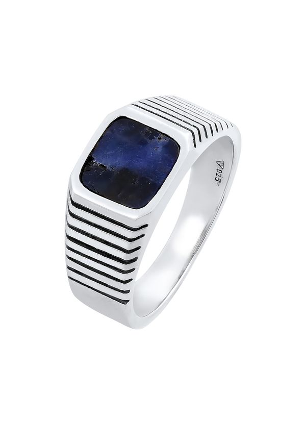 KUZZOI KUZZOI Prstan  nočno modra / srebrna