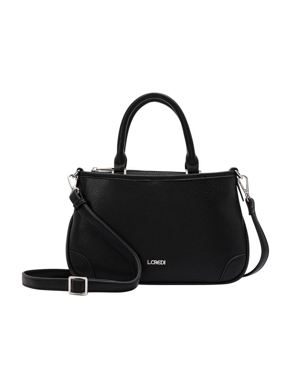 L.CREDI L.CREDI Ročna torbica 'Ornina'  črna