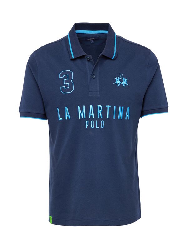 La Martina La Martina Majica  marine / svetlo modra