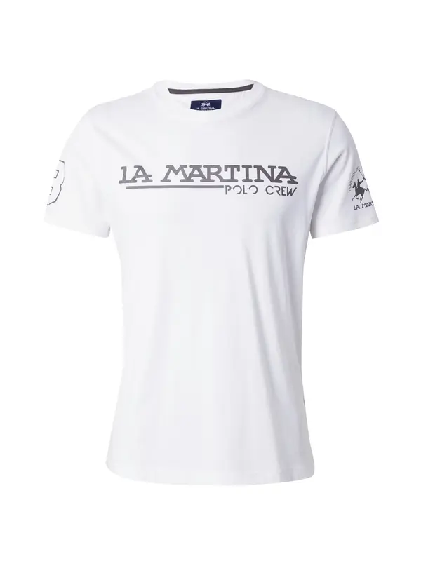 La Martina La Martina Majica  siva / bela
