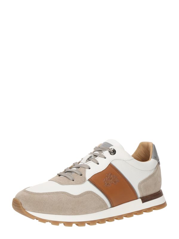 La Martina La Martina Nizke superge  bež / rjava / čokolada / bela