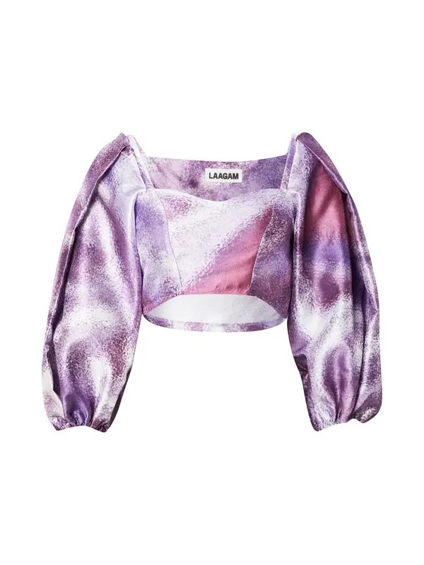 Laagam Laagam Bluza  majnica / temno liila / rdeče vijolična