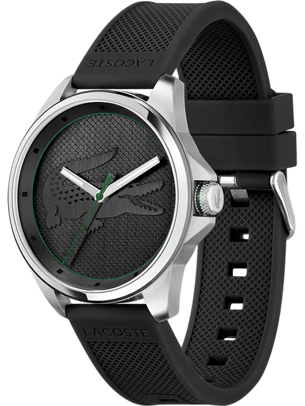 LACOSTE LACOSTE Analogna ura  črna