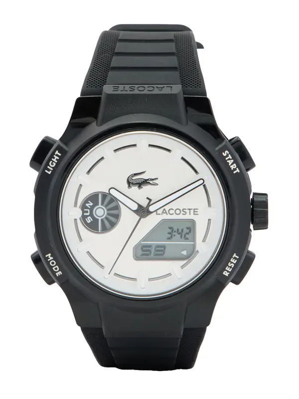 LACOSTE LACOSTE Analogna ura  črna / naravno bela