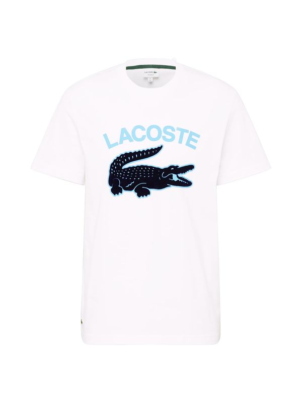 LACOSTE LACOSTE Majica 'Core'  pastelno modra / črna / bela