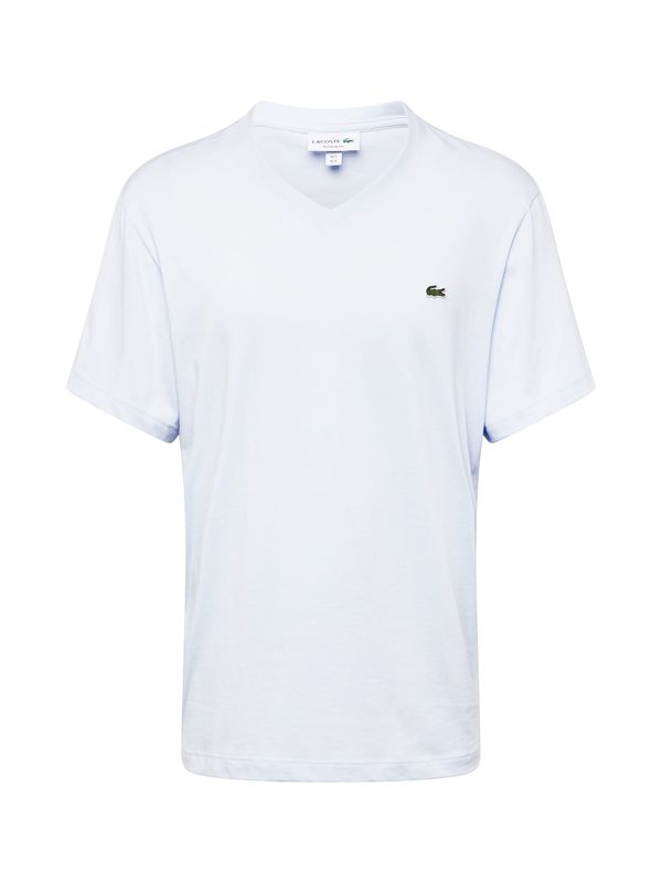 LACOSTE LACOSTE Majica  pastelno modra / zelena / bela