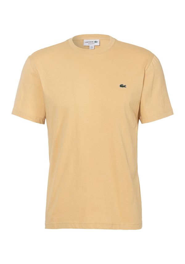 LACOSTE LACOSTE Majica  temno zelena / pastelno oranžna / rdeča / bela