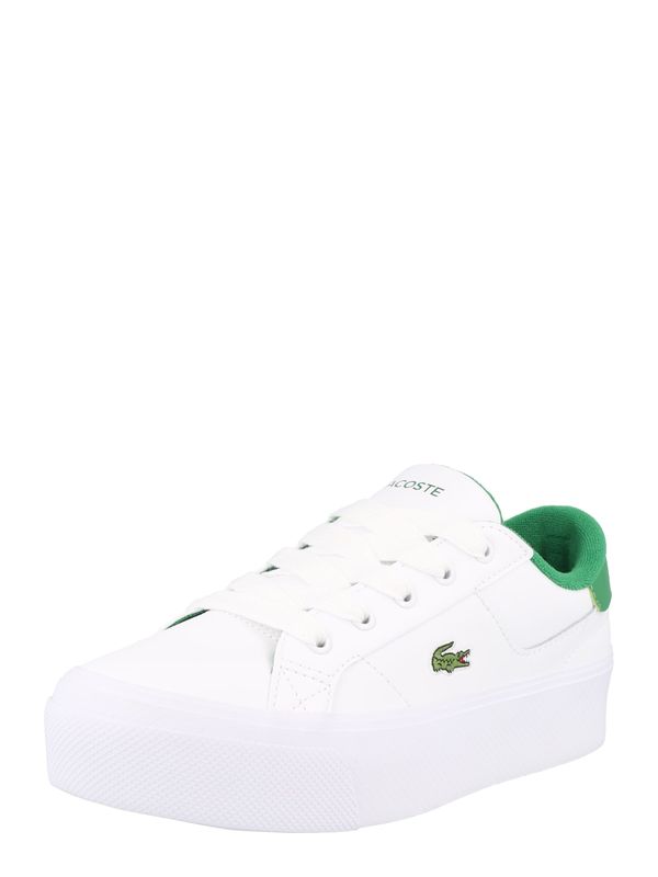 LACOSTE LACOSTE Nizke superge 'ZIANE'  zelena / off-bela