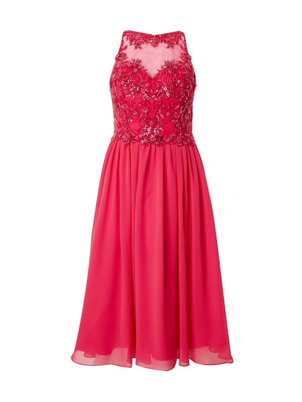 Laona Laona Koktejl obleka  češnjevo rdeča