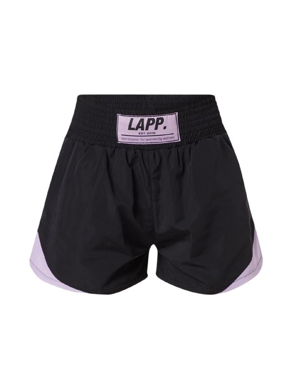 Lapp the Brand Lapp the Brand Športne hlače  pastelno lila / črna