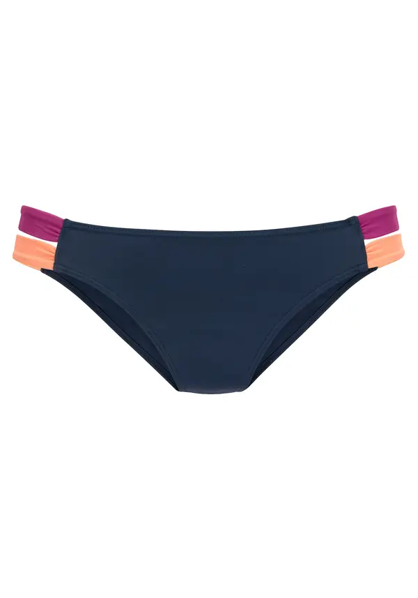 LASCANA ACTIVE LASCANA ACTIVE Bikini hlačke  nočno modra / lila / korala
