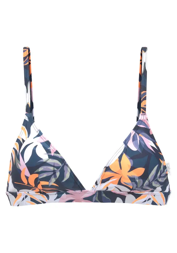 LASCANA ACTIVE LASCANA ACTIVE Bikini zgornji del  marine / golobje modra / svetlo oranžna / roza